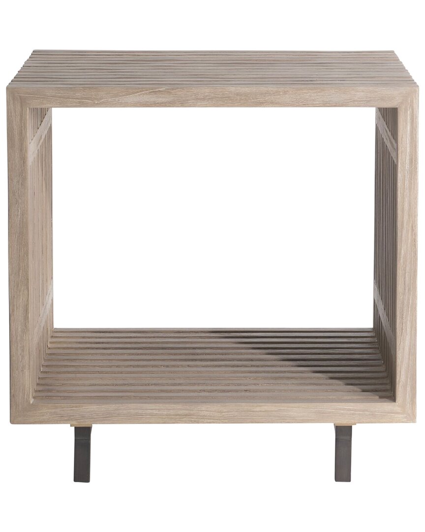 Bernhardt Exteriors Kingston Outdoor Side Table In Brown