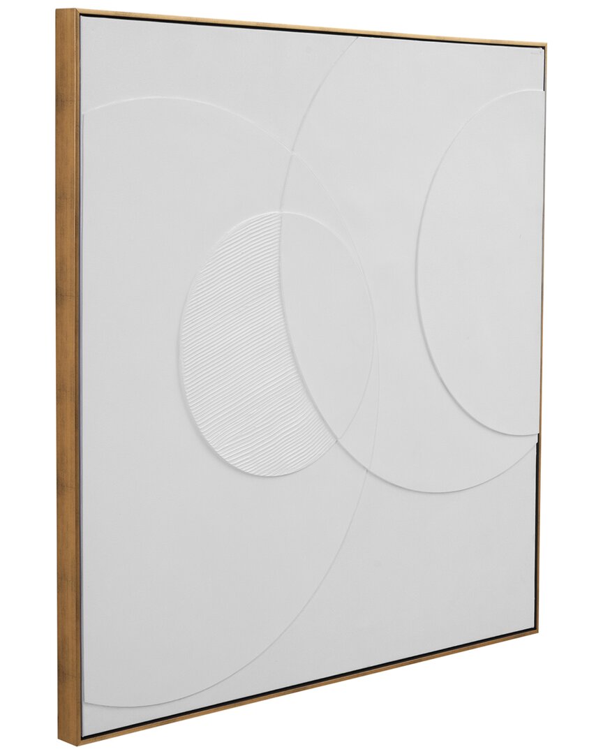 Bassett Mirror Verdi Wall Art In White
