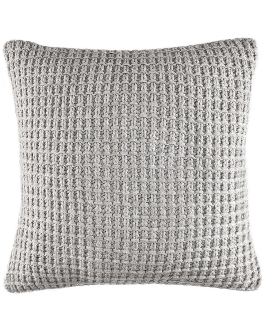 Shop Nautica Fairwater Grey Throw Pillow In Blue