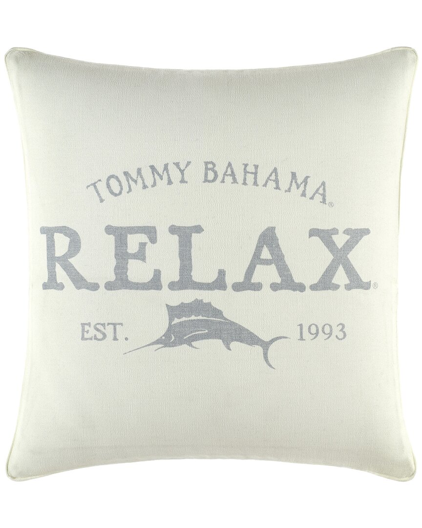 Tommy Bahama Relax Grey Throw Pillow