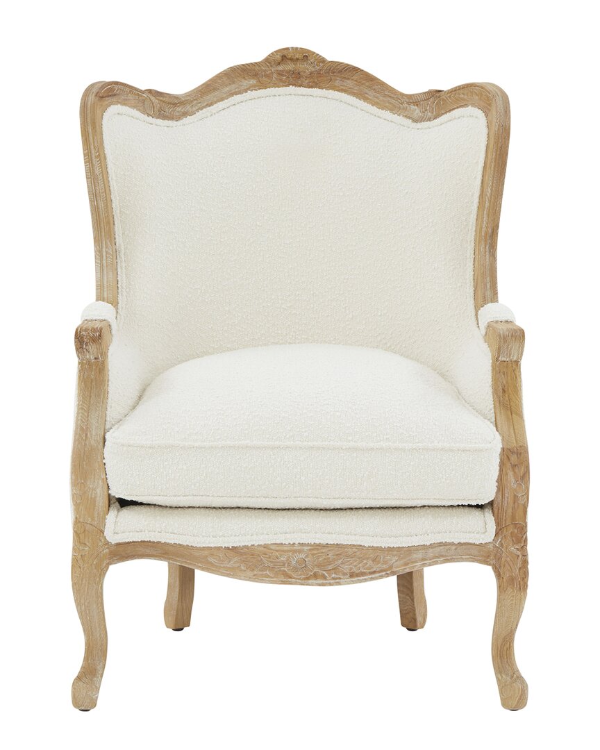 Safavieh Couture Fallon Wing Chair In White
