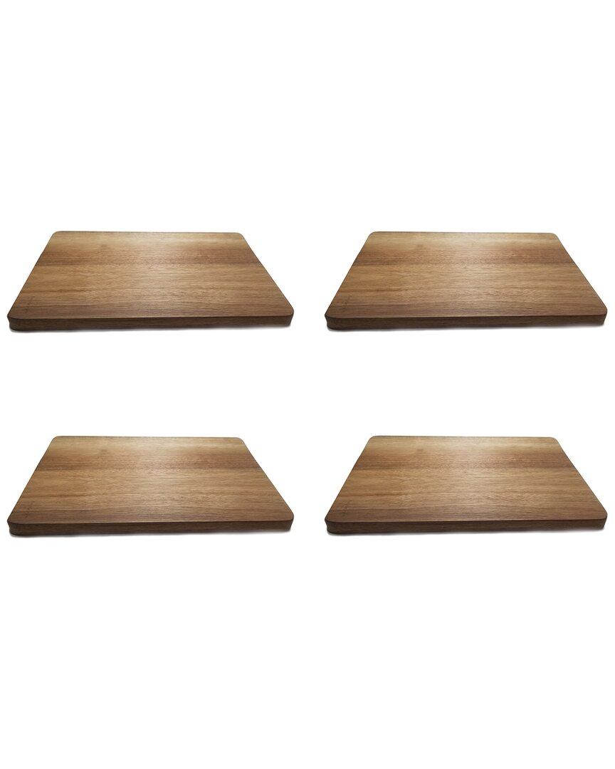Berghoff Acacia Wooden Mats (set Of 4) In Brown