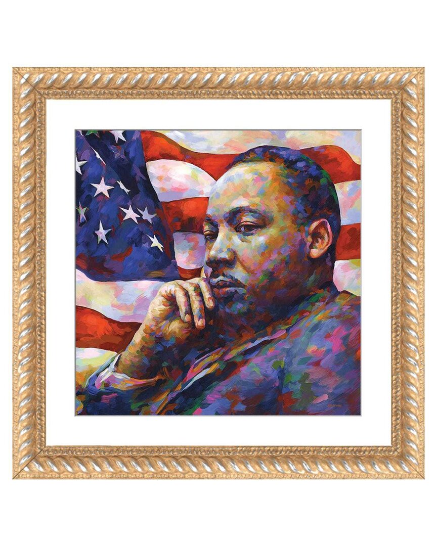 Icanvas Martin Luther King Jr. By Leon Devenice Wall Art