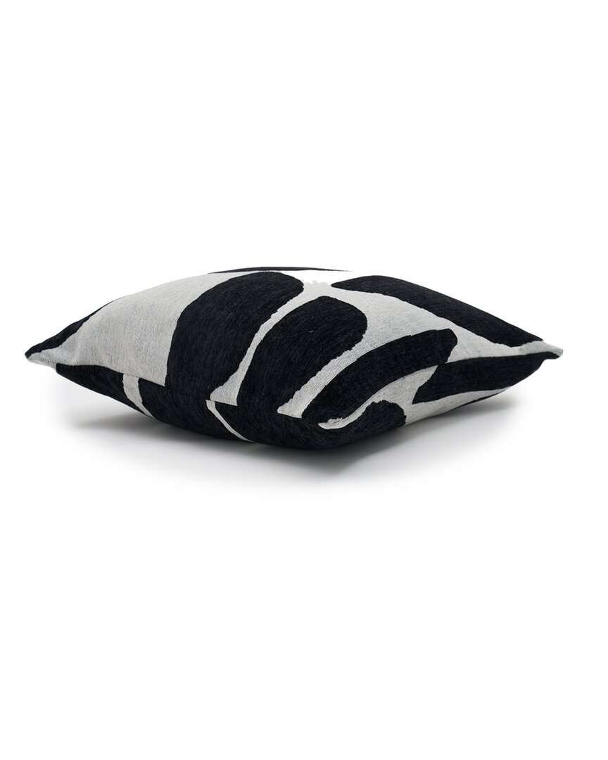 Freshmint Stonelance Abstarct Woven Pillow