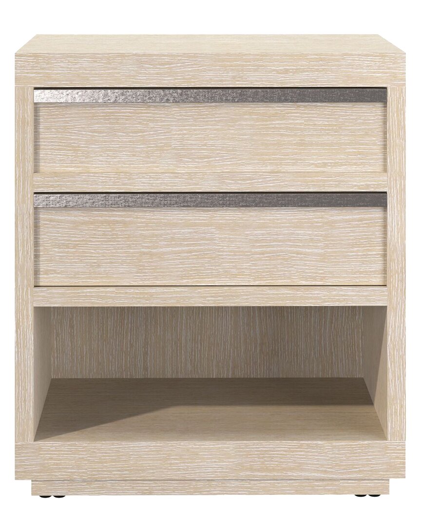 Bernhardt Solaria 2-drawer Nightstand In Neutral