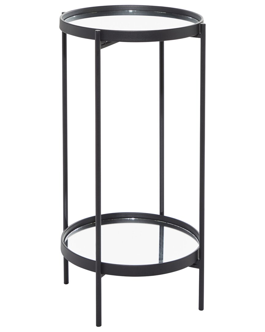 Peyton Lane Tiered Accent Table In Black