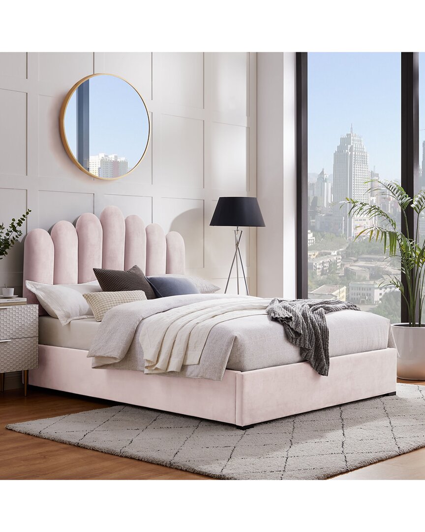 Shop Inspired Home Aanvi Platform Bed In Pink