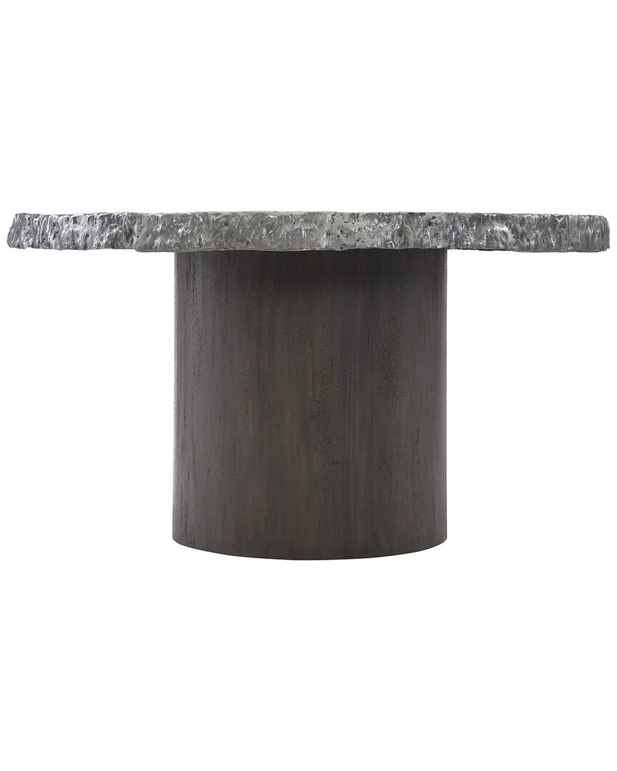 Bernhardt Cahill Round Dining Table In Grey