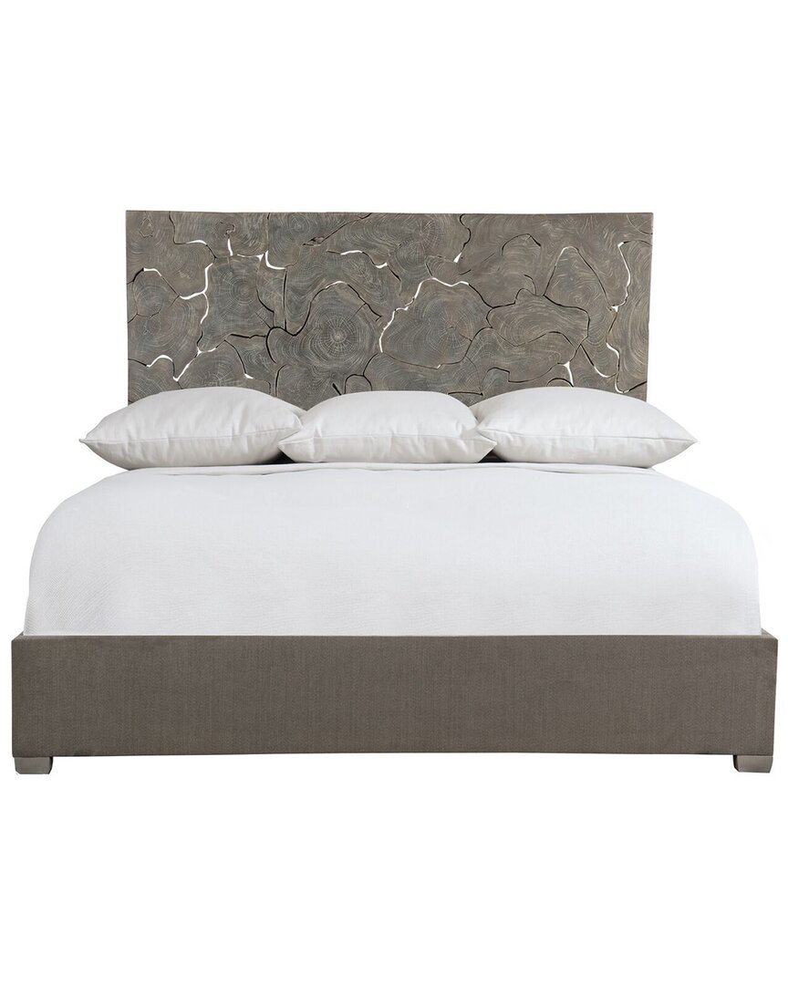 Bernhardt Calavaras King Panel Bed In Grey