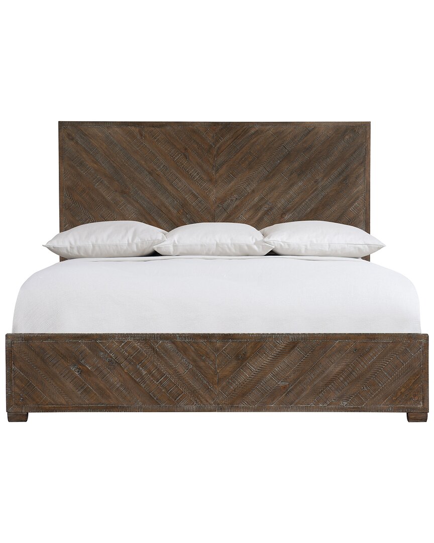 Bernhardt Fuller Wooden Bed In Brown
