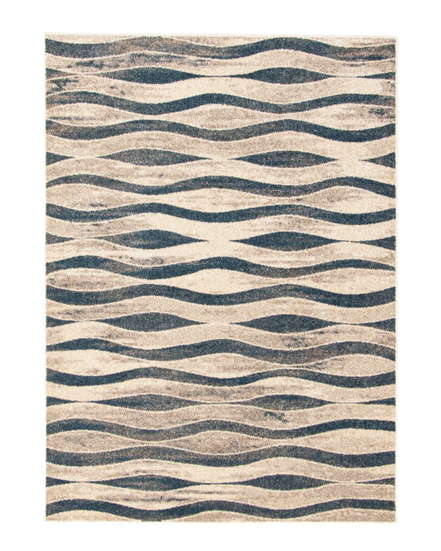 Ecarpet Neela Modern Abstract Rug In Ivory