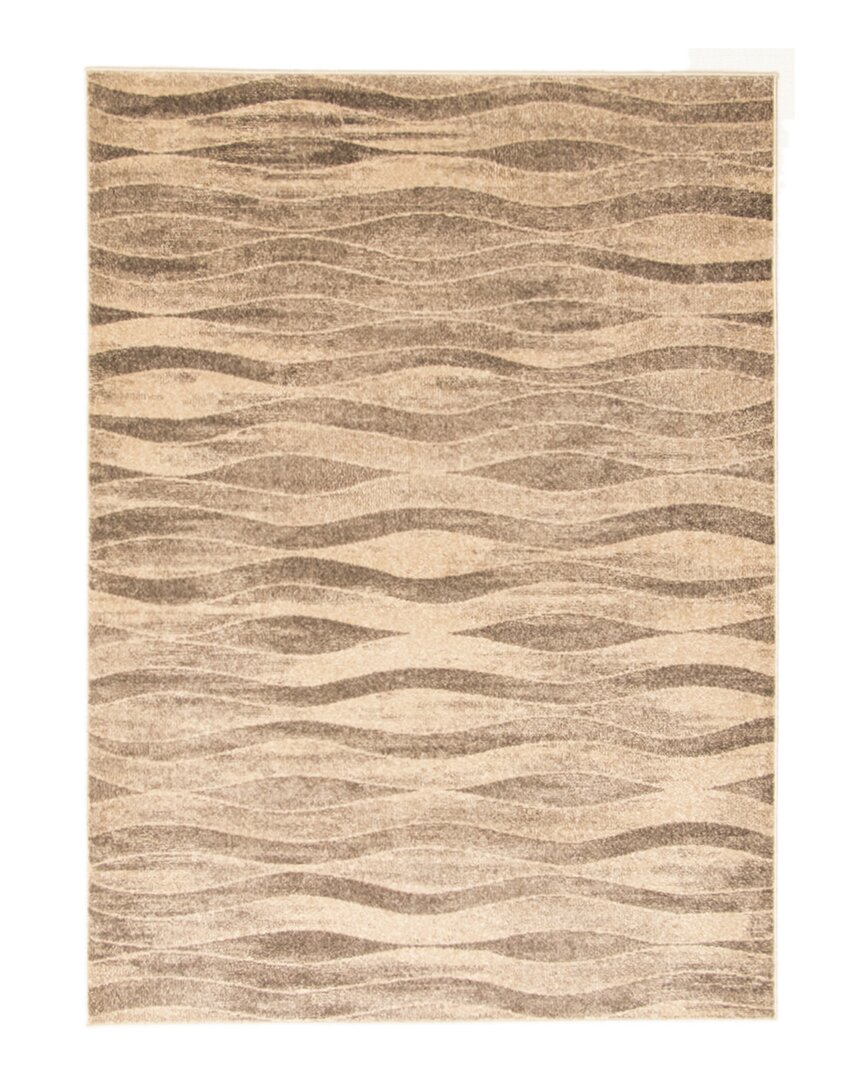 Ecarpet Neela Modern Abstract Rug In Ivory