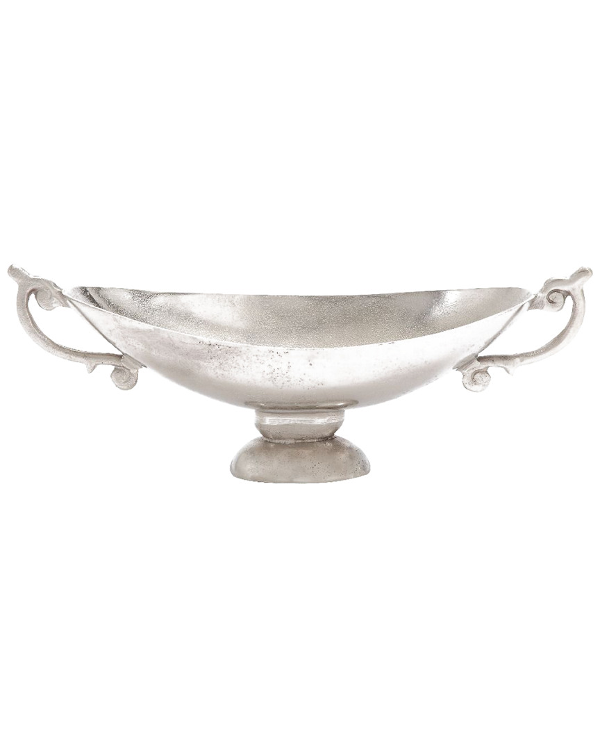 Peyton Lane Traditional Silver Pedestal Bowl