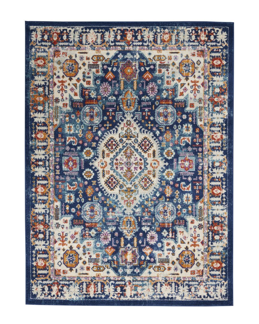 Nourison Passion Rug In Blue