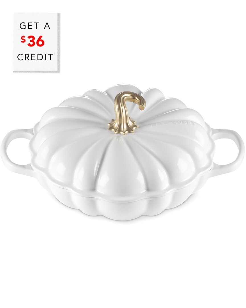Le Creuset Signature Pumpkin Braiser With $36 Credit