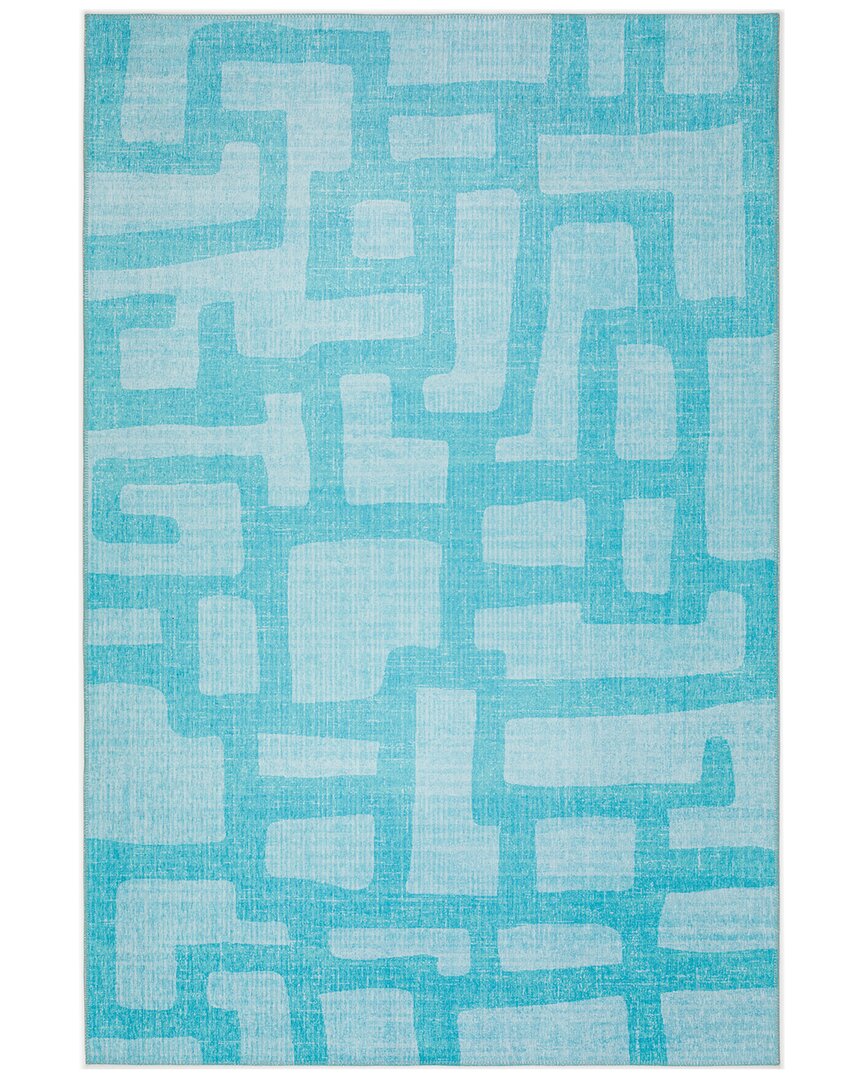 Addison Rugs Yuma Indoor/outdoor Washable Rug In Turquoise