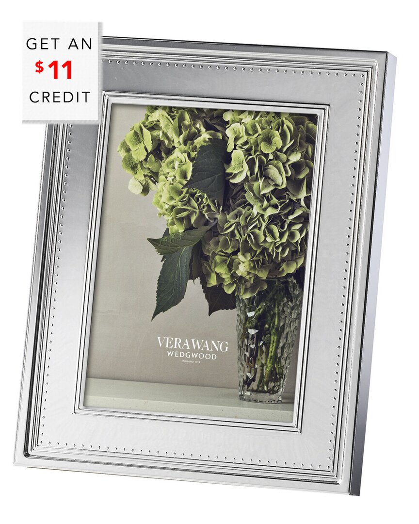 Wedgwood Vera Wang For  Grosgrain 5x7in Frame With $11 Credit