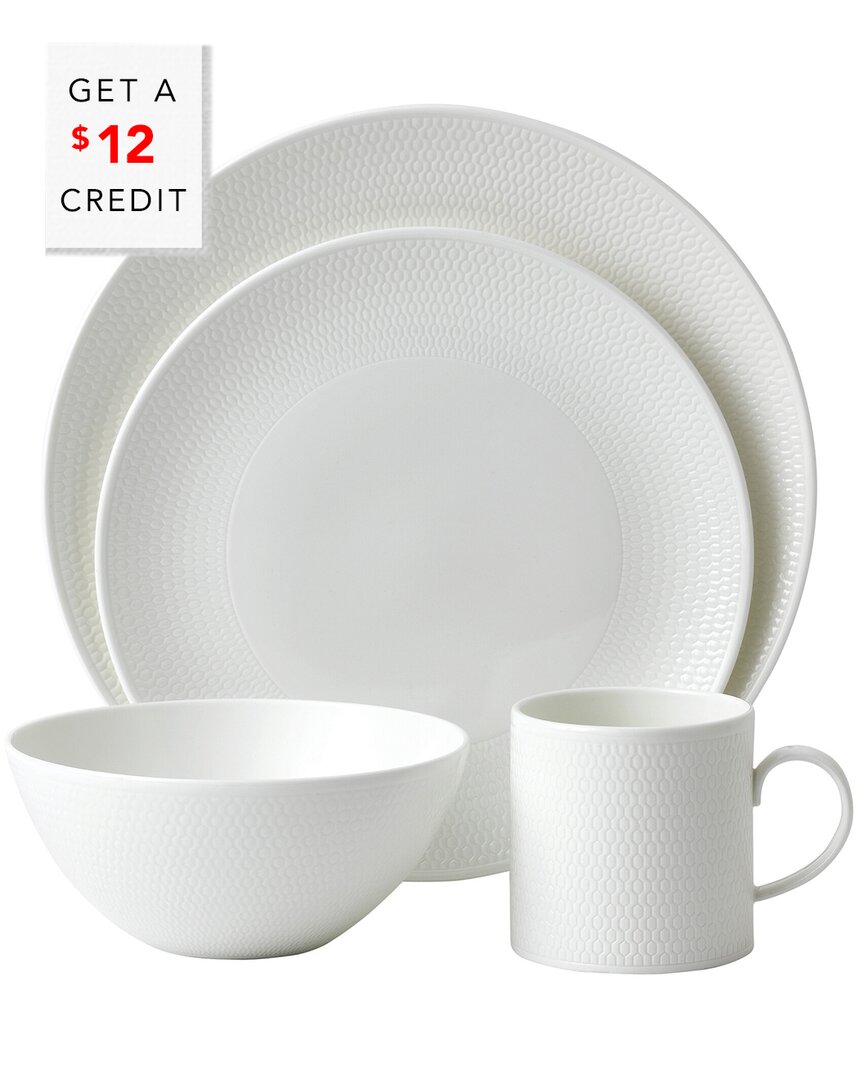 Wedgwood Gio 4pc Set With $12 Credit