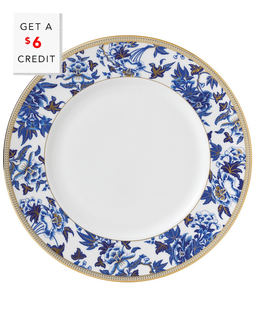 Wedgwood Hibiscus Plate With $6 Credit