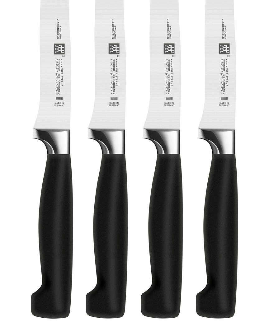 Zwilling J.a. Henckels Four Star 4-pc Steak Knife Set