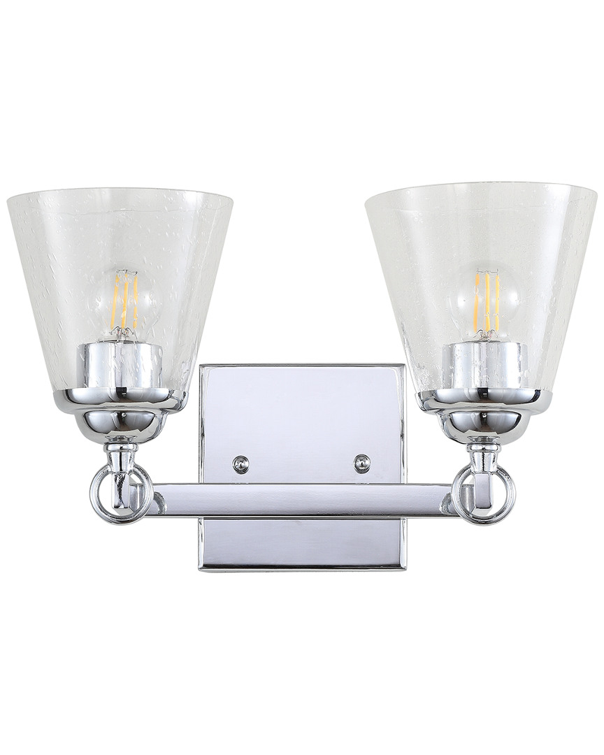 Shop Jonathan Y 2-light Marion Chrome Vanity Light