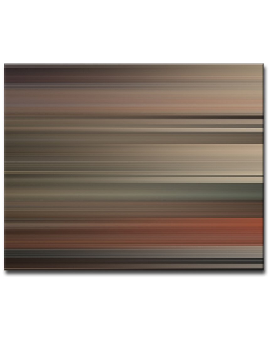 Ready2hangart Blur Stripes Xxxii Wrapped Canvas Wall Art By Tristan Scott