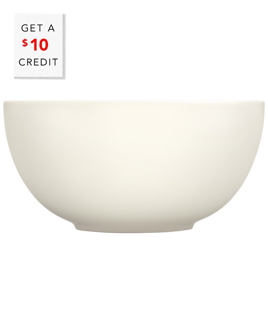 Iittala Teema 3.5qt Serving Bowl With $10 Credit
