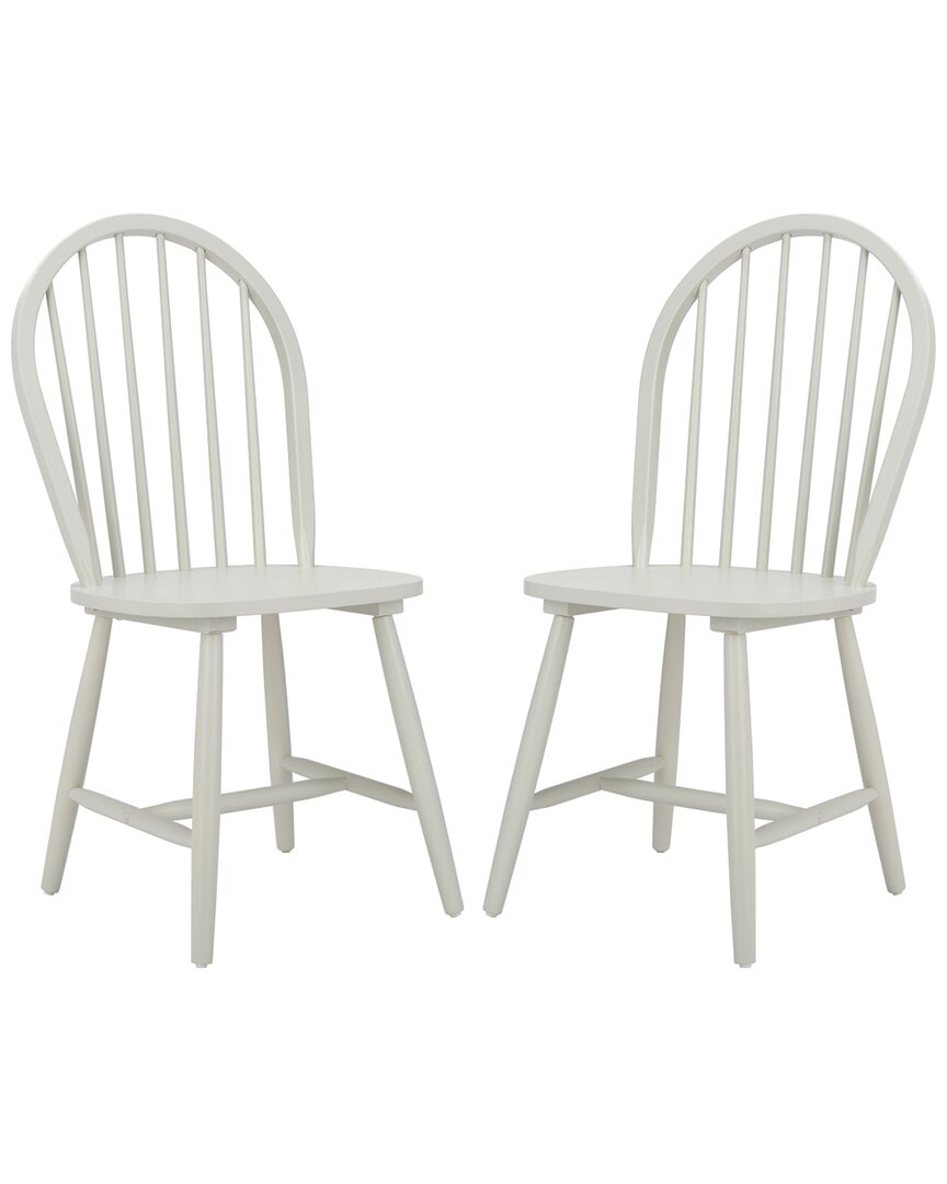 Safavieh Set Of 2 Camden Spindle Dining Chairs
