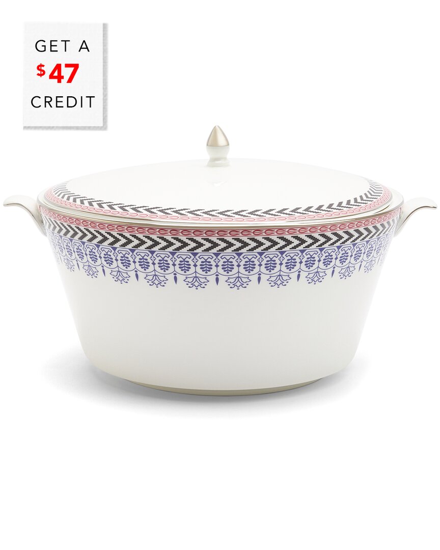 Wedgwood Festive Vegetable Dish In Multicolor