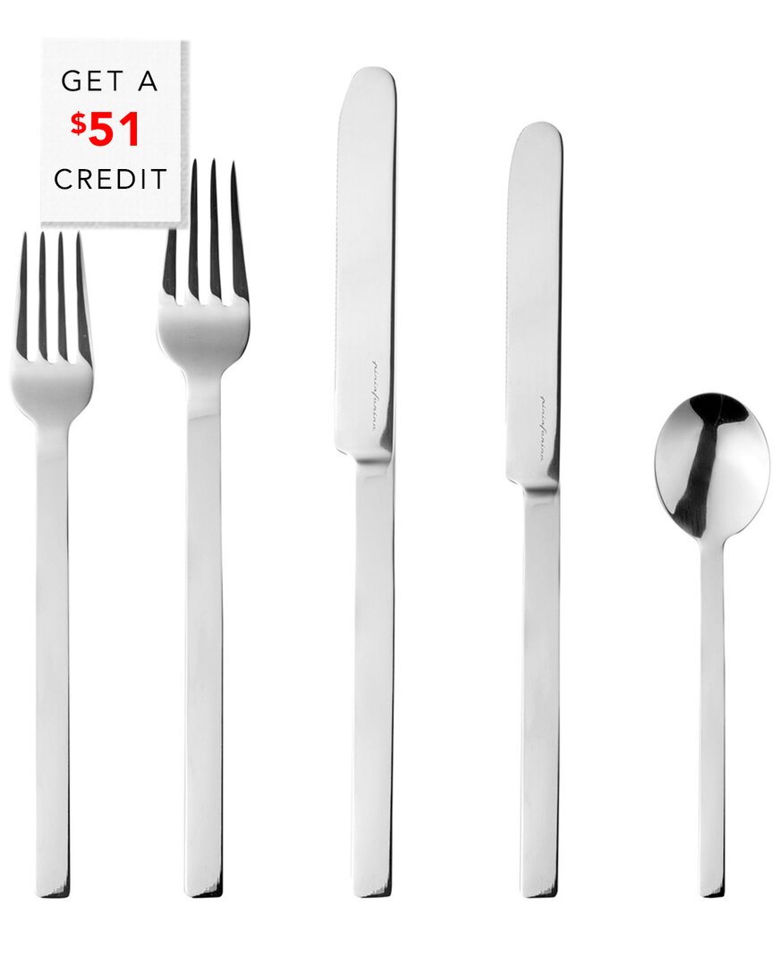 Mepra 20pc Flatware Set With $51 Credit