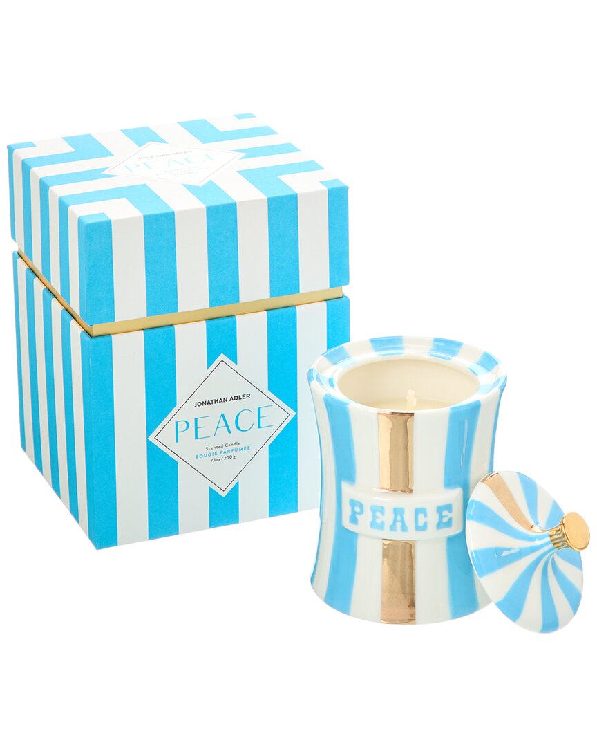 Jonathan Adler Vice Candle - Peace - Blue - 33063