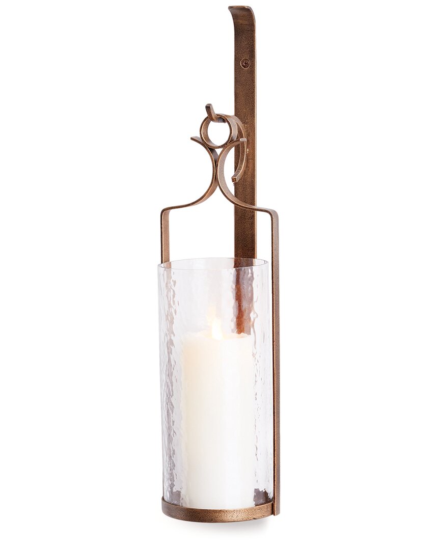 Napa Home & Garden Decker Wall Candle Sconce In Gold