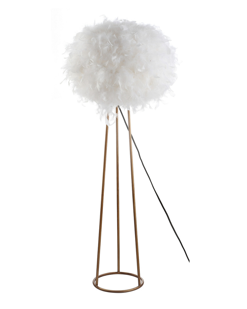 Jonathan Y Stork 52in Feather Led Floor Lamp