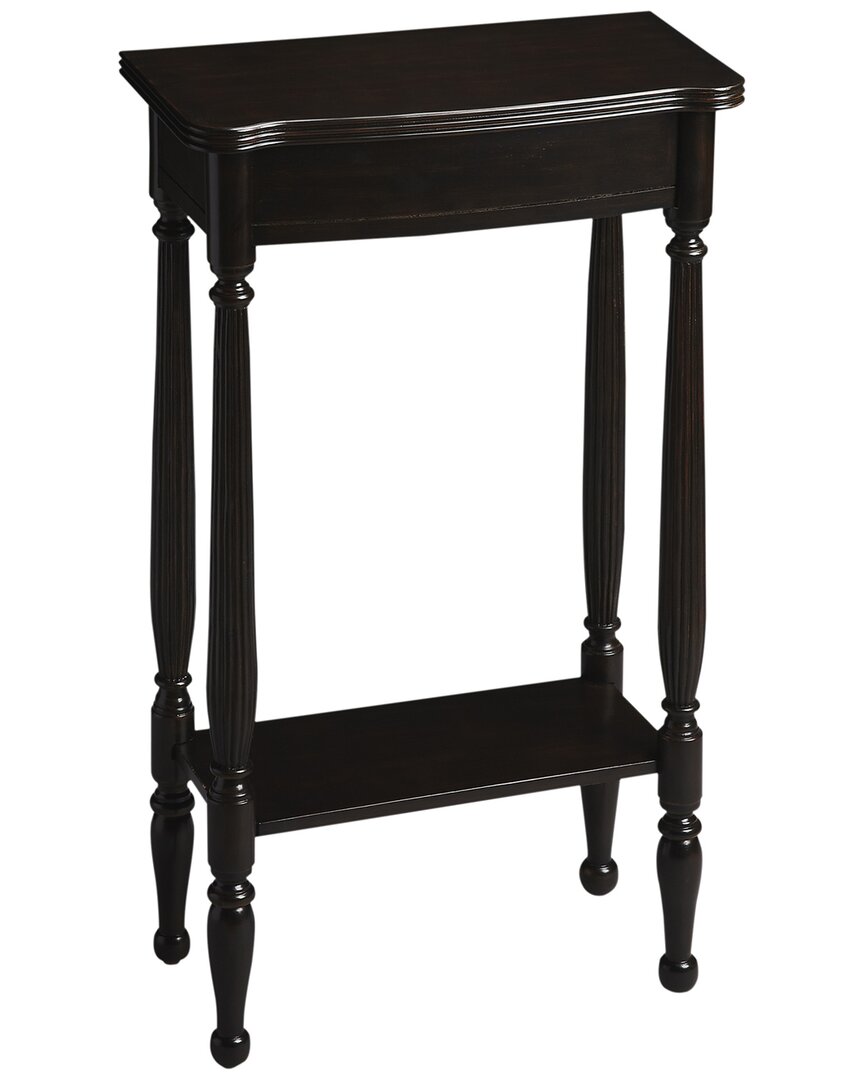 Butler Specialty Company Whitney Rubbed Console Table In Black