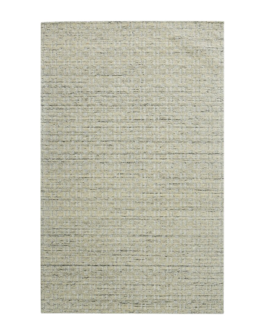 Amer Rugs Aliya Houston Wool Area Rug In Beige