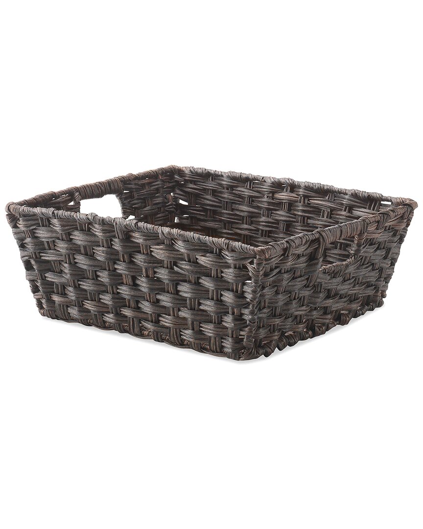 Whitmor Set Of 4 Split Rattique Totes