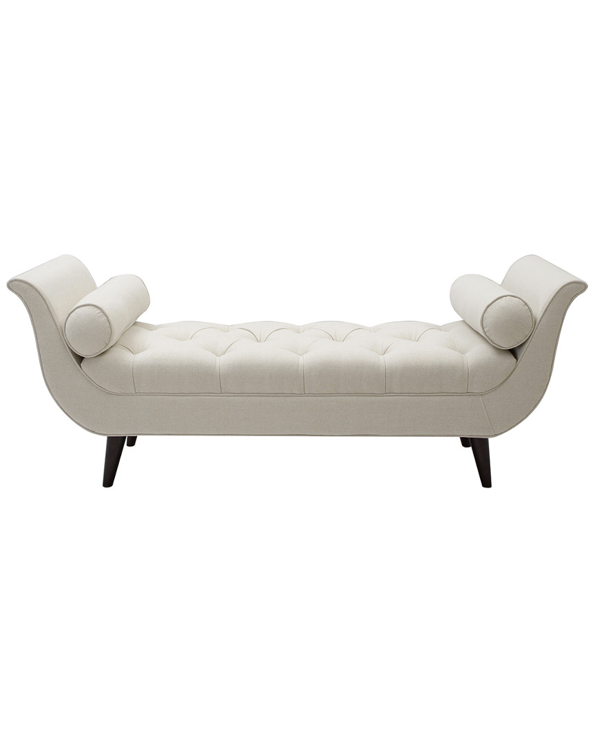 Jennifer Taylor Home Alma Tufted Flare Arm Entryway Bench