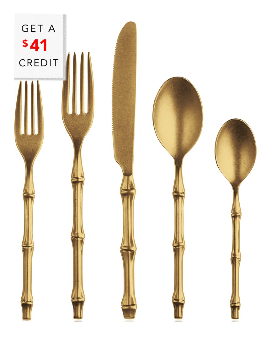 Mepra 5pc  Bali Flatware  Set