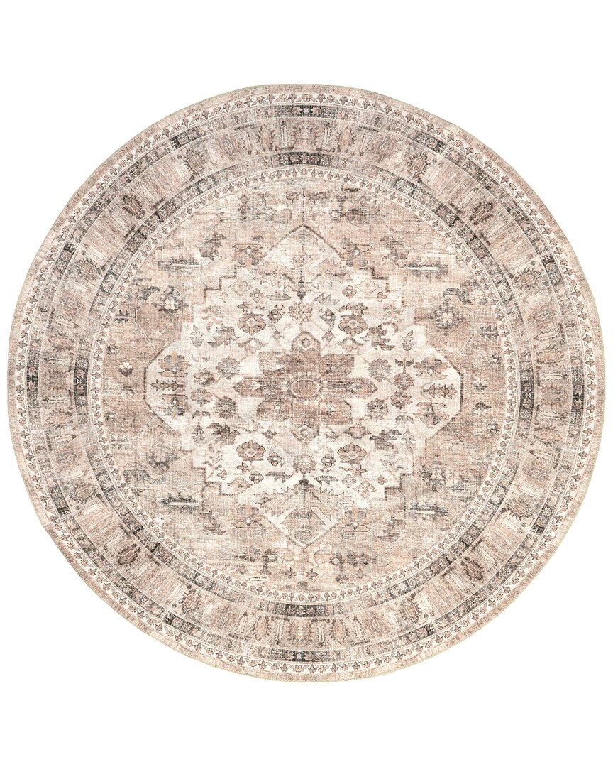 Nuloom Davi Faded Spill Proof Machine Washable Area Rug