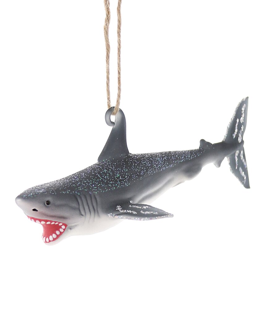 Cody Foster & Co. Shark Ornament In Multicolor