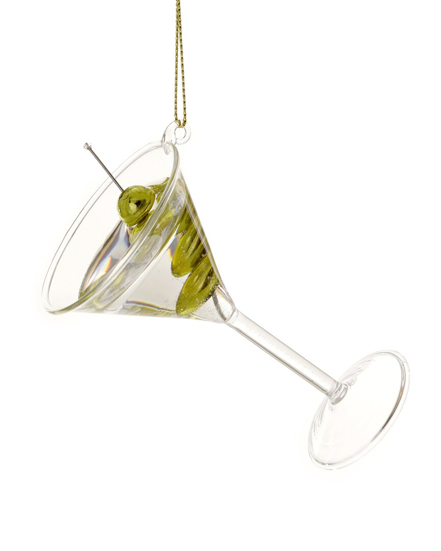 Cody Foster & Co. Holiday Martini Ornament In Multicolor