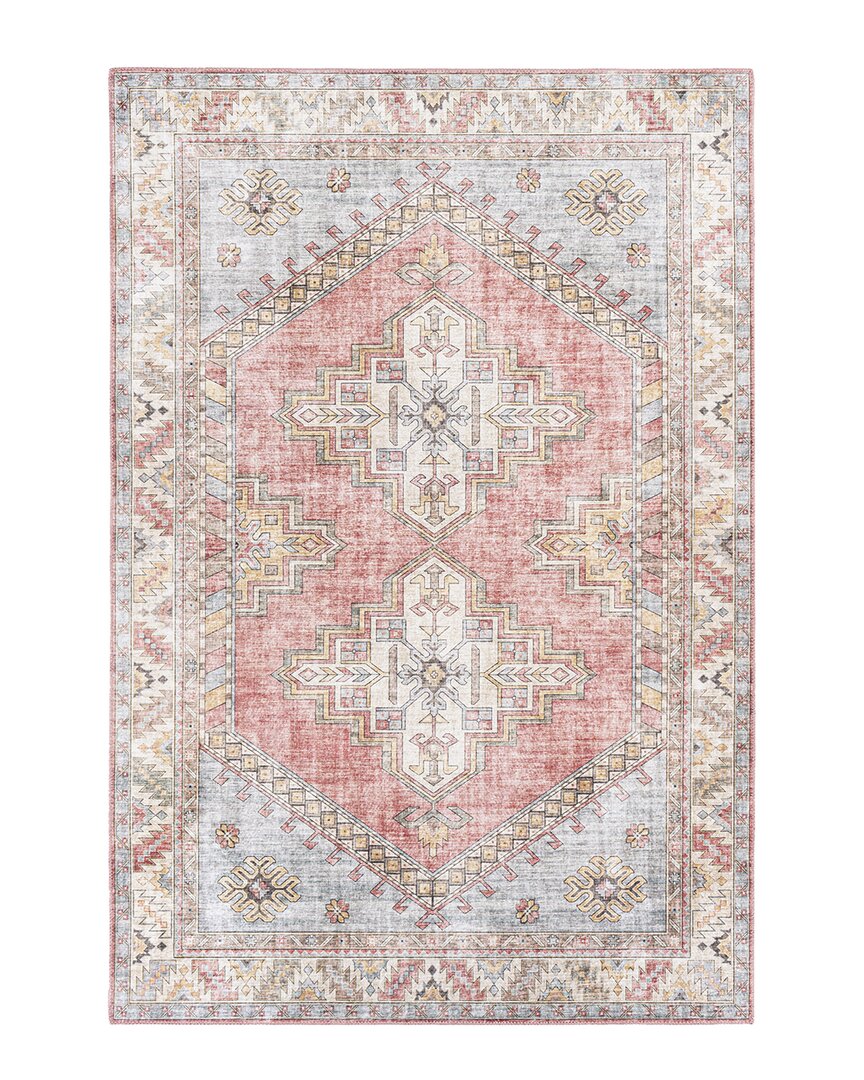 Surya Iris Traditional Rug In Red