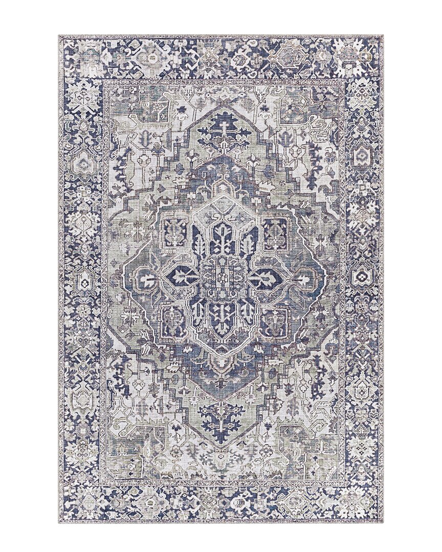 Surya Iris Traditional Rug In Charcoal
