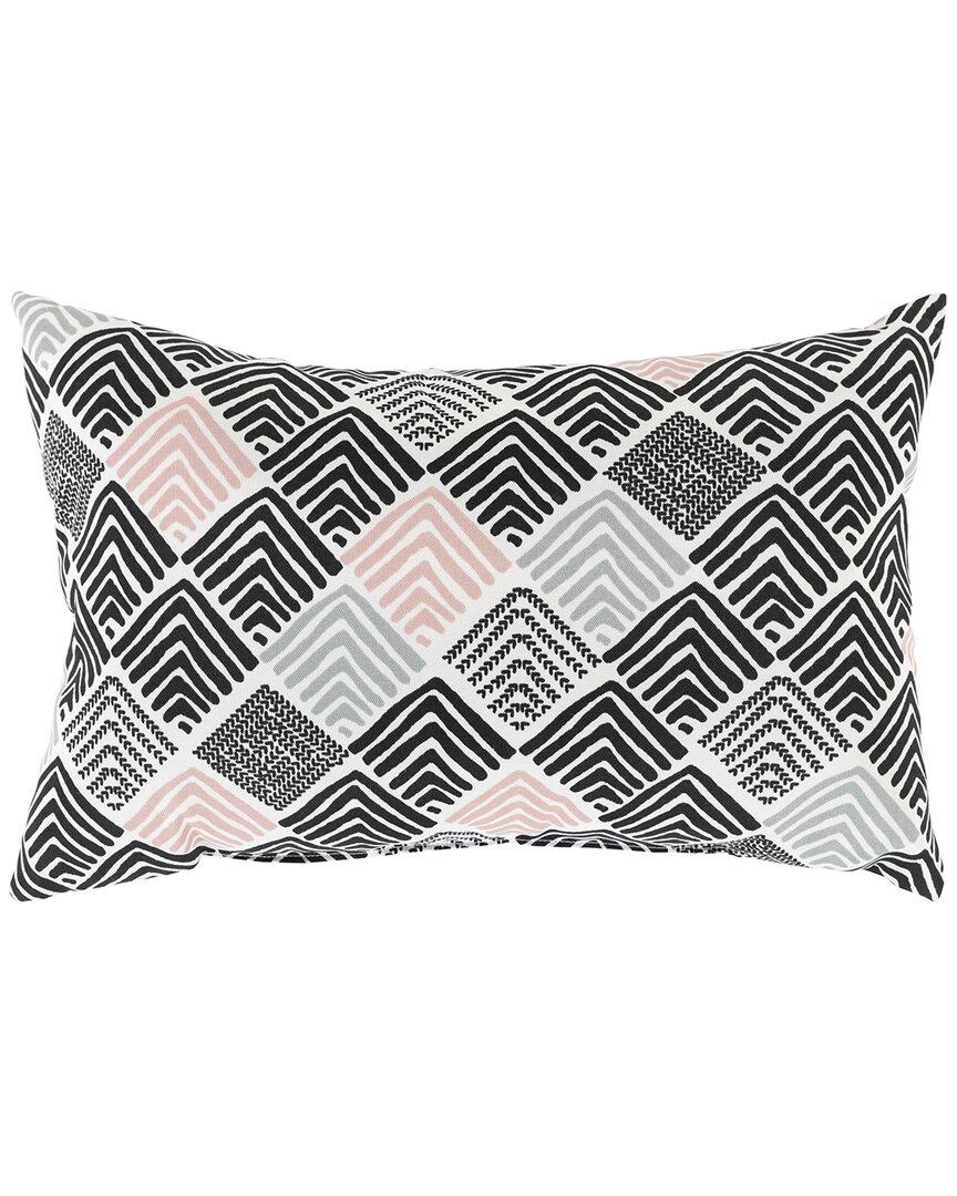 Surya Zagora Collection Black Pillow In Black