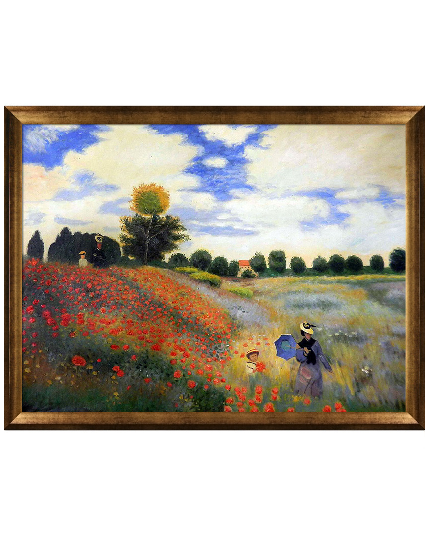 Overstock Art Poppy Field In Argenteuil By Claude Monet