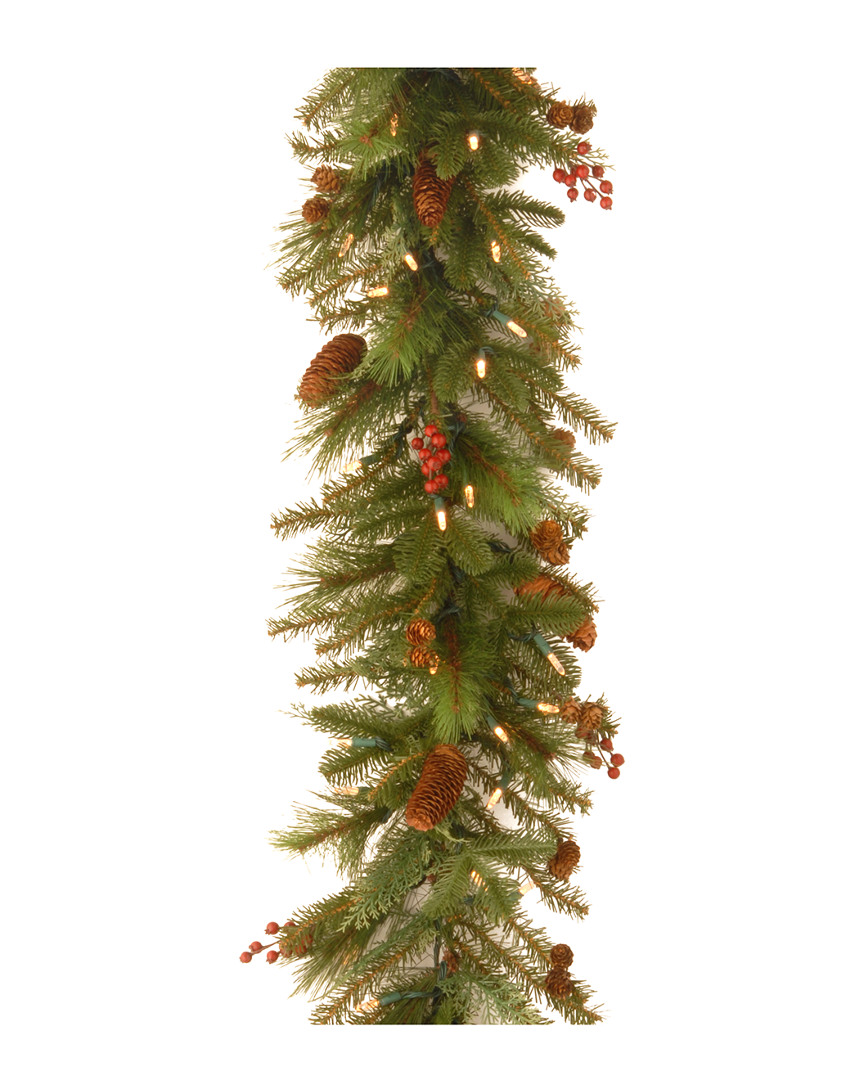 National Tree Company 6ft Noelle Garland With Lights