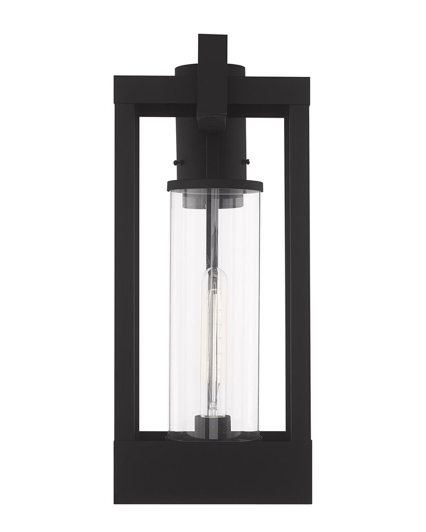 Livex Lighting 1-light Black Outdoor Post Top Lantern