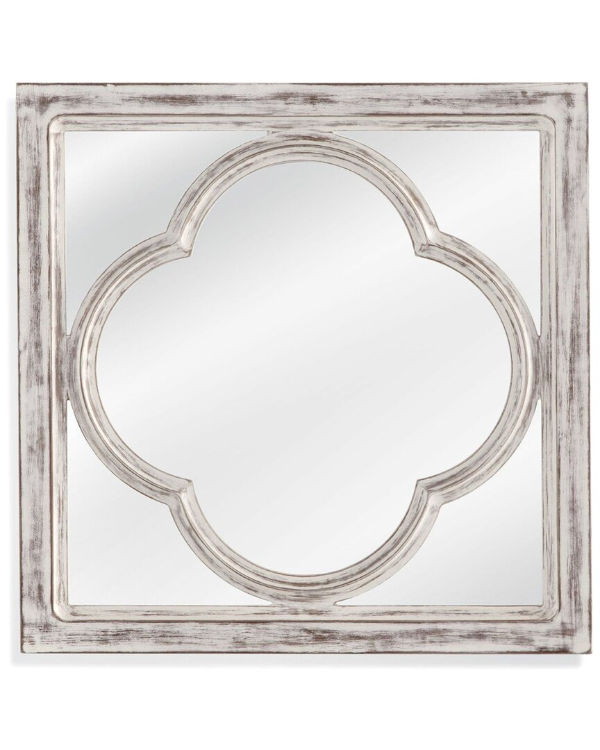 Bassett Mirror Sutter Wall Mirror In White