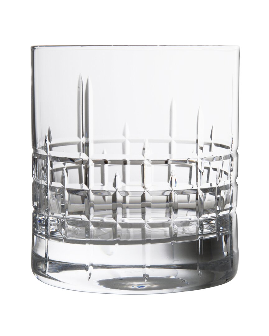 Zwiesel Glas Set Of 6 Distil Aberdeen 9.5oz On The Rocks Glasses In Transparent