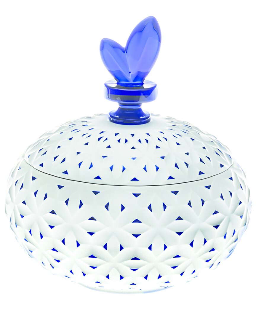 Vista Alegre Blue Ming Small Box With $109 Credit In Blue